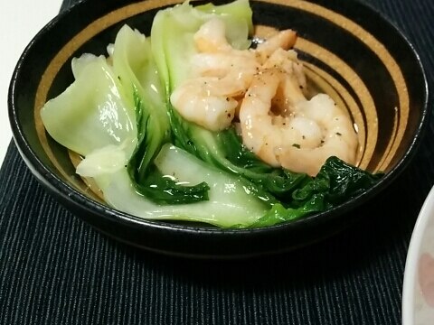 トロトロ♪えびとチンゲン菜の中華煮